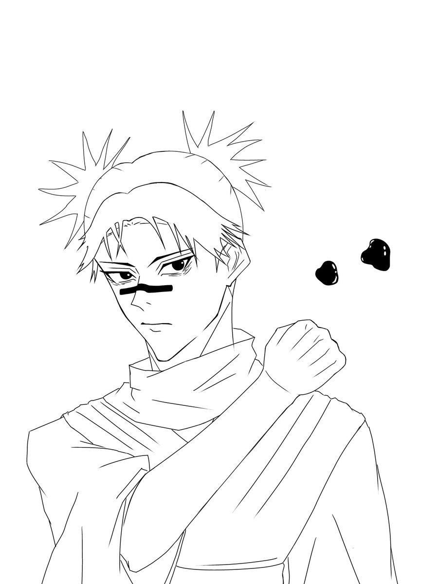 Yu_grade3_art's tweet photo. 人のありがたさを再確認した19日目
#呪術廻戦 https://t.co/8pMlRM4iDf