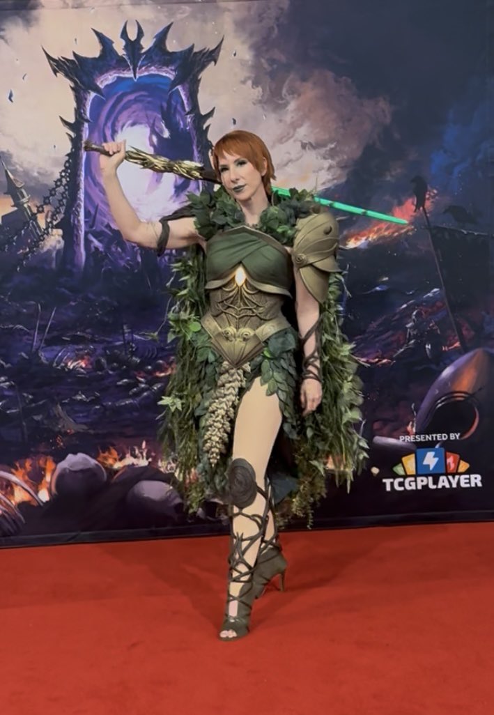 MaxFerocity's tweet photo. I heard all the coolest runeblades are partying in i'Arathael this weekend, hope I can get past the door guy…

#tcgplayerptvegas https://t.co/Hy56Xwq2k4