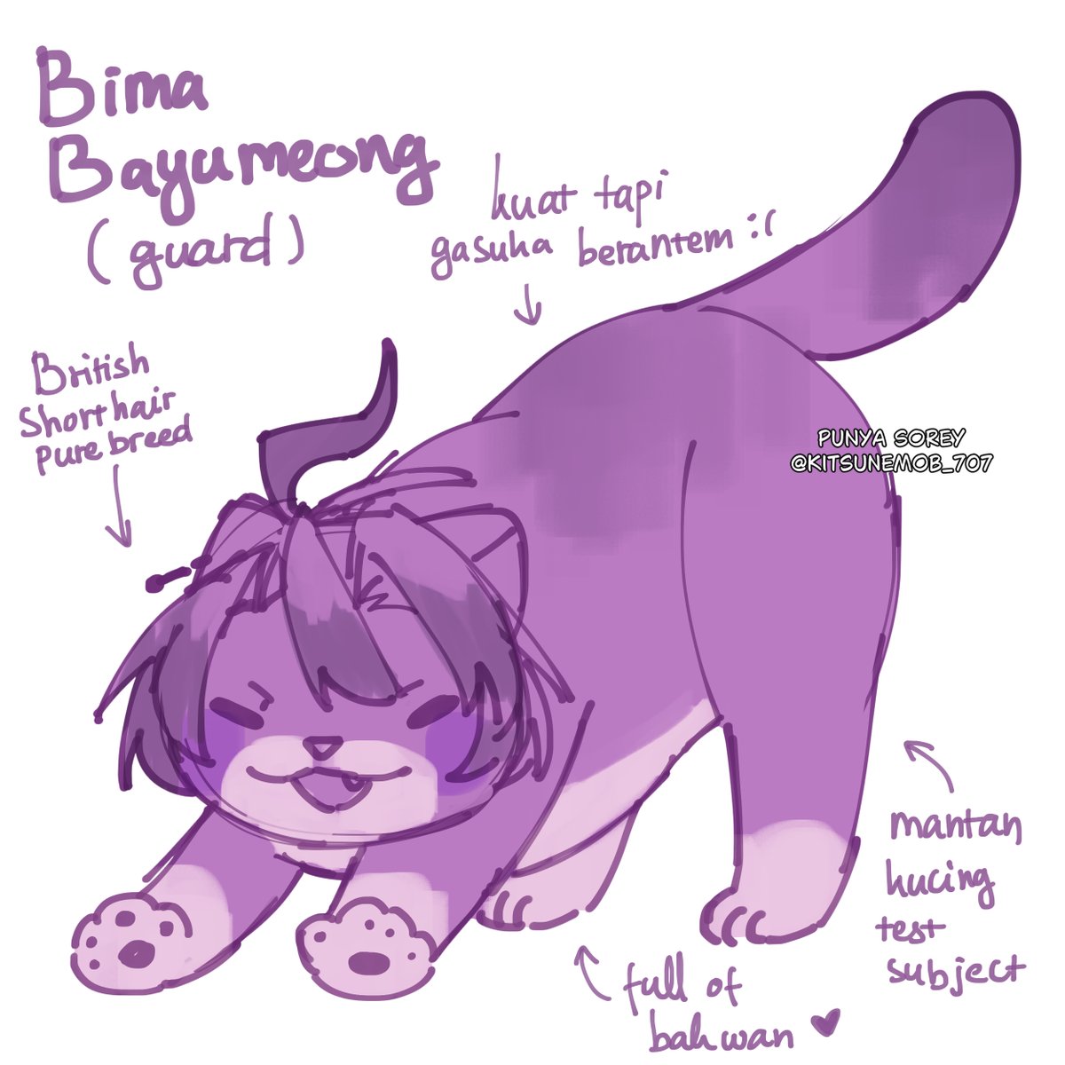 Kitsunemob_707's tweet photo. Konsep dunia isekai kucing tapi #AllSun dan ☀️ jadi main protagnya wkwkw

[1/2] https://t.co/cKEI258qqy