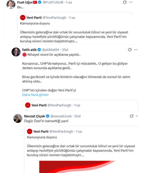 inanmutlu1's tweet photo. Yeni Parti adıyla 'sahte parti' kurulmuş. 

Bunlar da hemen atlamışlar...

Bunlara gazeteci diyen de ne bileyim...

Acizler... https://t.co/sNbGjvldbQ