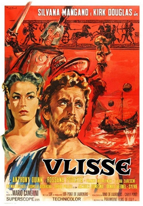 Kojima_Hideo's tweet photo. 今宵は、子供の頃にテレビ放映で観たカーク・ダグラス主演の「ユリシーズ(1954)」を観直す。 https://t.co/c1SGofzWbz
