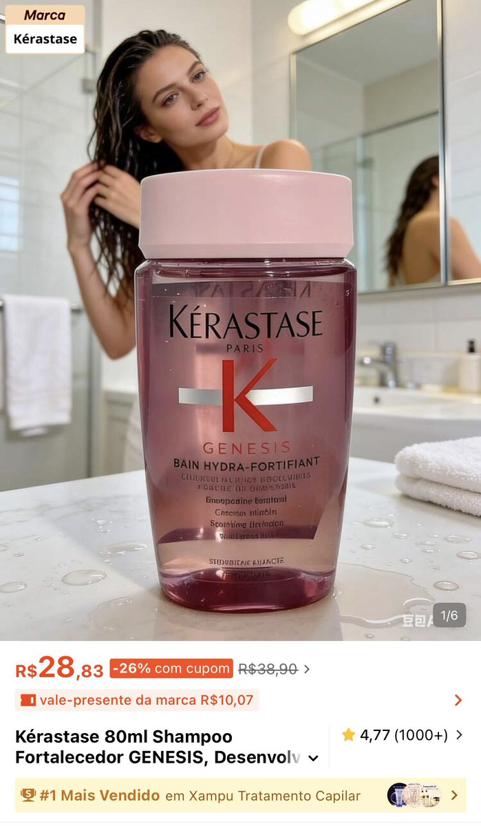 sportinblack's tweet photo. @erimimiu @liliumology tem TODOS os tags da marca, é literalmente a loja oficial da kérastase. 

https://t.co/D4KhBczJof https://t.co/JyHj7U4dGk