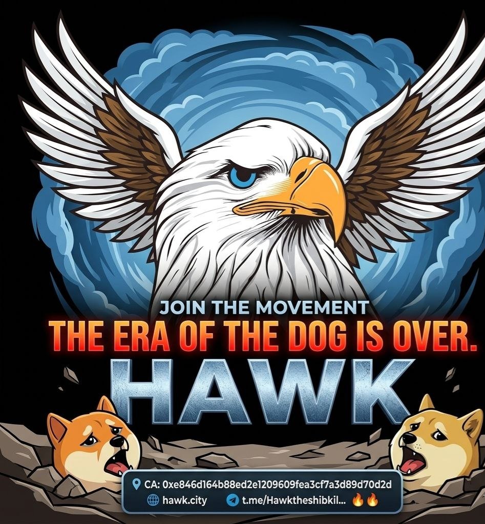 HawkArmyGhana's tweet photo. People love to chase a token that breaks out but they don't love to accumulate the lows when it's temporarily quiet..

$Hawk @Hawk_killshib https://t.co/Ze86aQpNZX