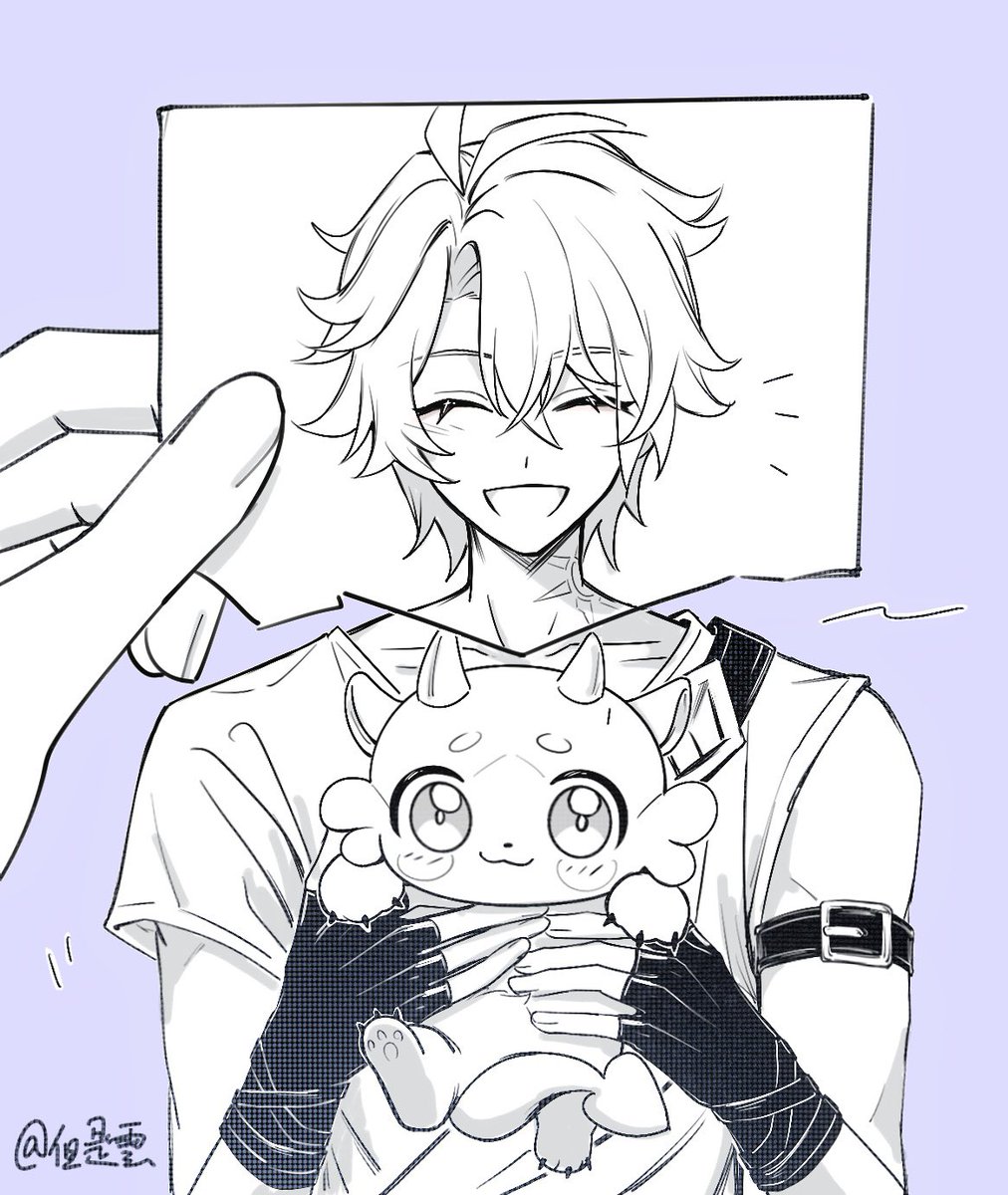 yh_lois's tweet photo. #HonkaiStarRail #Phainon
画的是模板，模板来自国内抖音号62441844602的老师
🤍💜 https://t.co/7BFwN4JjW8