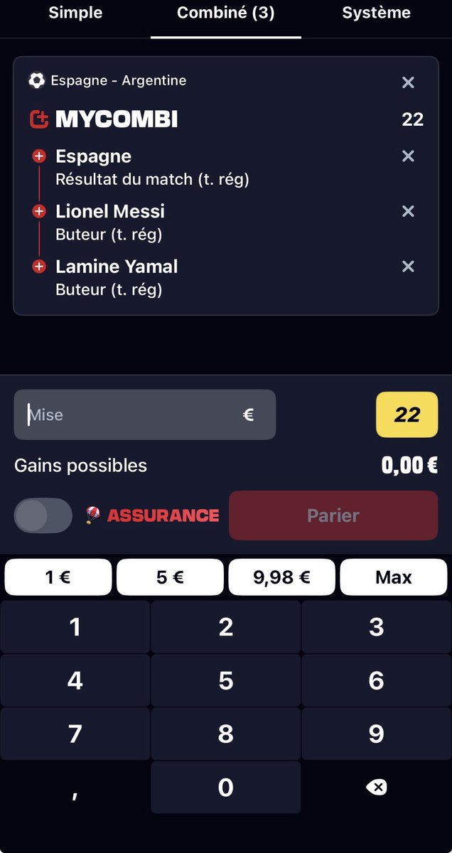 Ar2910777's tweet photo. @Betclic Nixo20 https://t.co/HDmec6dcBX