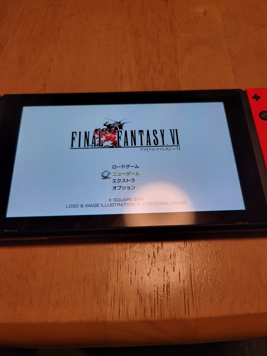 ariya128's tweet photo. 遅ればせながらこれから
今まで何度も挫折したFF6始めます！

今回こそはクリア出来るのかな？
#みんなでFF
#ドグ生 https://t.co/hG48dbXUSL