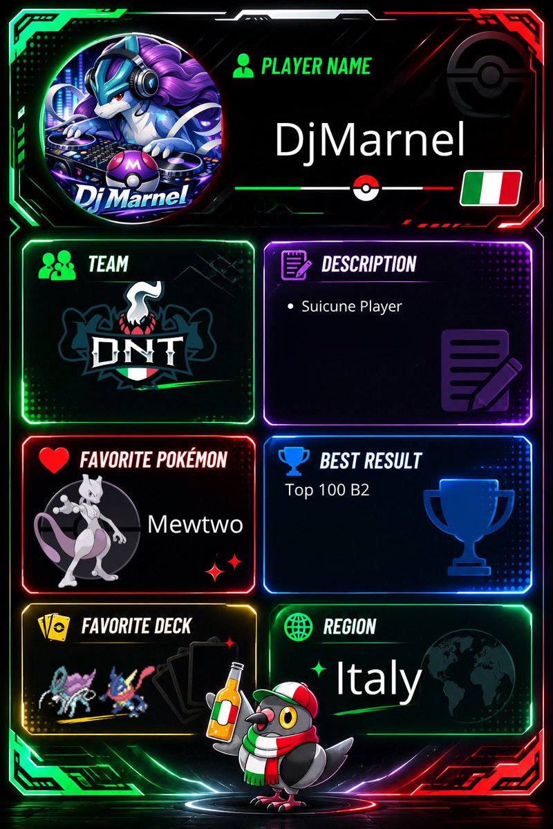 ItaSquadPOCKET's tweet photo. Player presentation
10/16

@Dj_Marnel https://t.co/32uCeosRvx