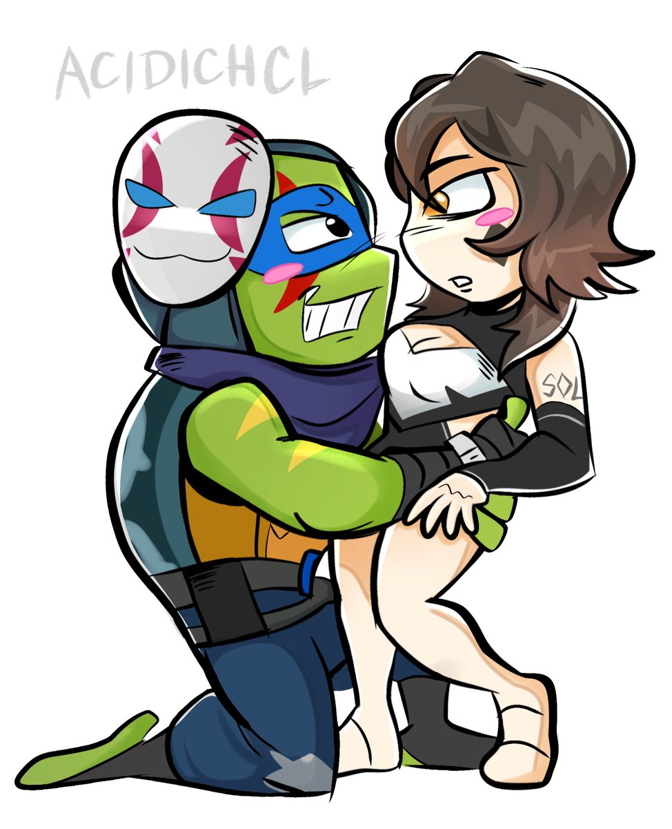SolarlazyQAQ's tweet photo. Coms i got from Acidichcl 
Aahahah I love it so much 
#rottmnt AU https://t.co/JVoF49BflA