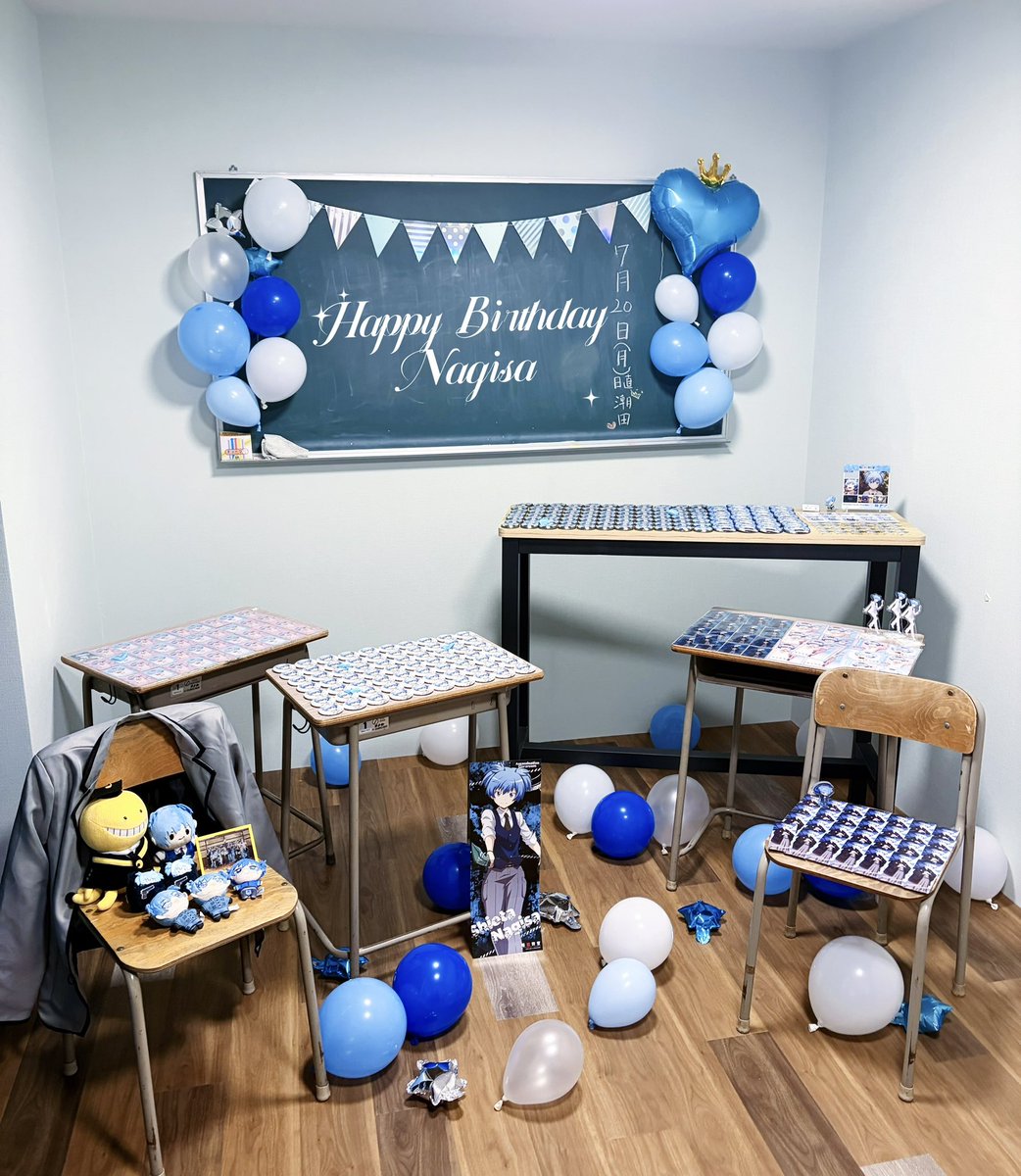 202510love's tweet photo. ☾*.+ﾟ𝐇𝐚𝐩𝐩𝐲 𝐁𝐢𝐫𝐭𝐡𝐝𝐚𝐲 𝐍𝐚𝐠𝐢𝐬𝐚 🥂
                                 𝟐𝟎𝟐𝟔. 𝟕.𝟐𝟎 ✩.*˚

渚くんお誕生日おめでとう🎉これからも沢山の人に笑顔を届けてねᯓ☆

 #潮田渚生誕祭2026
 #潮田渚誕生祭2026 https://t.co/BCaDcjmJSP