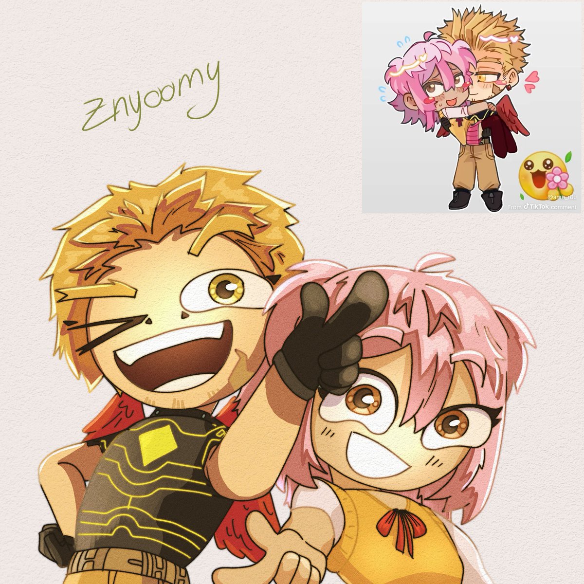 znyoomy's tweet photo. Some art I did of people’s selfships and sonas 

#yumeshipping #selfships #oc #commissions https://t.co/Ay3VFAOlXa