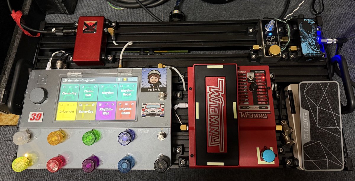 GuMAKOTO's tweet photo. #eva電子 のSound Stabillzer I I Iを購入😅
quad cortexのインプットをTRS接続する為自作ケーブル用も注文🤣
ワーミーはボードから外したのでEP boosterの後に入れる予定❗️
インプットで情報量上がれば良いなぁ😂
アウトはTRSでニーブ君、アウトからTRSでGPA-100に😅
アウトからの情報量は上がった👌 https://t.co/rMfmJEdS5I