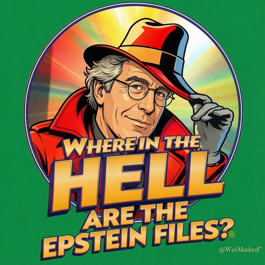 czvnwd's tweet photo. The Trump (Epstein) Regime has been breaking the Epstein Accountability Law for the last 212 days.
Arrests: 2
Keep this circulating
#magaprotectspedophiles
#releaseallthetrumpepsteinfiles
#StopTheCoverUp
#PedophileProtector
#epsteinaccountabilitytracker https://t.co/VrVnufox4L