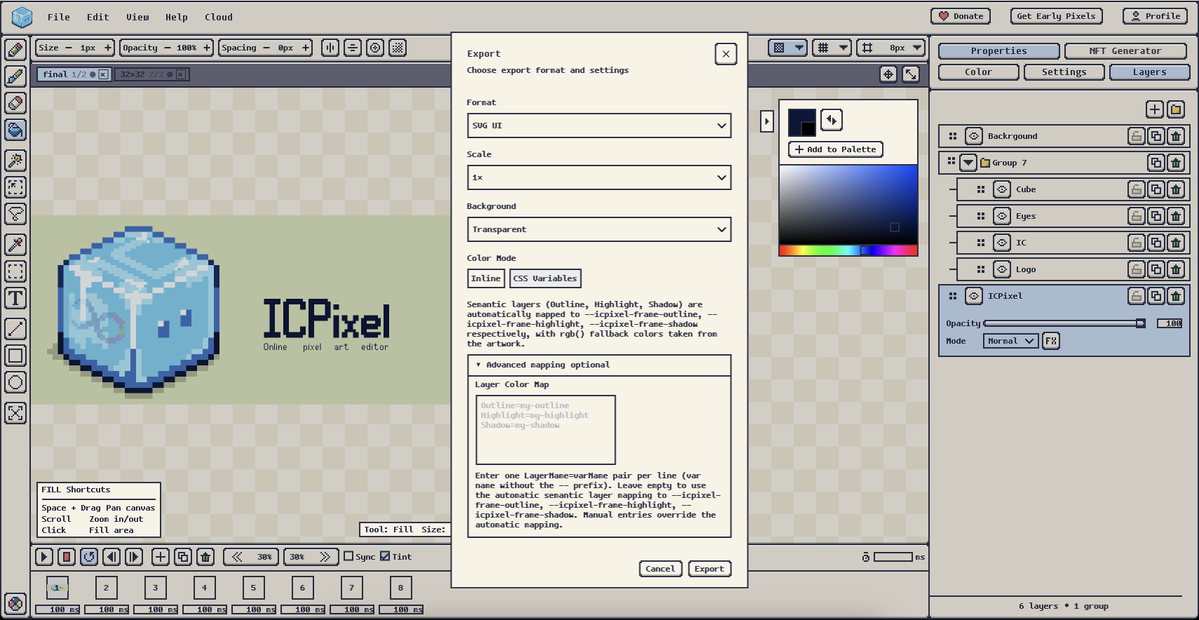 ICPixel tweet media