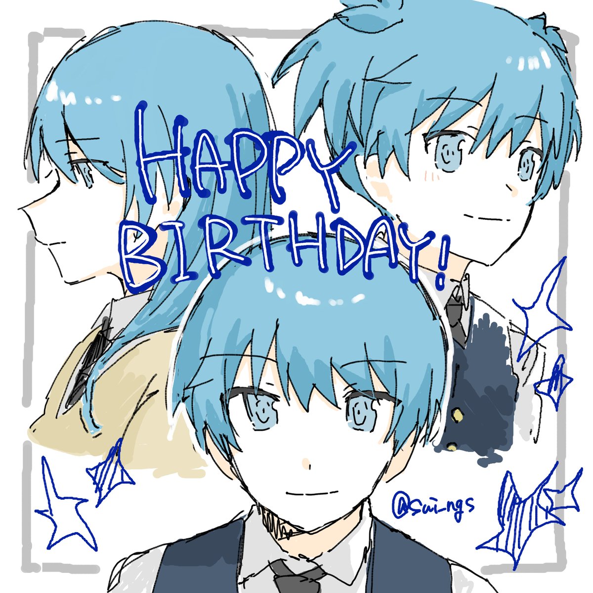 sui_ngs's tweet photo. ℍ𝔸ℙℙ𝕐 𝔹𝕀ℝ𝕋ℍ𝔻𝔸𝕐🩵
＃潮田渚生誕祭2026
＃潮田渚誕生祭2026 https://t.co/hOskyo1tBG