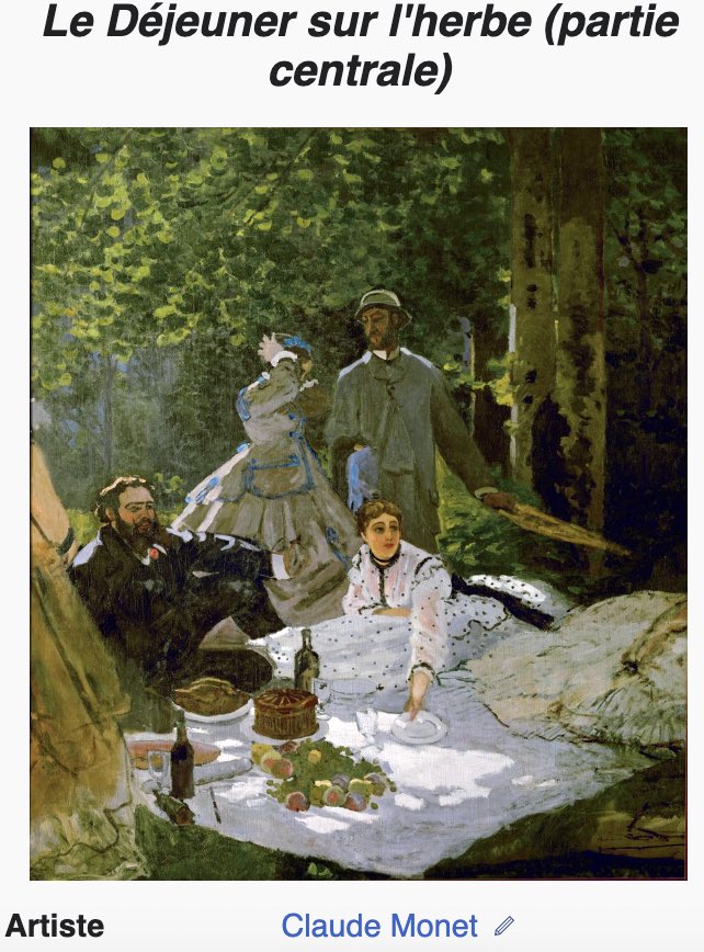 eloivar's tweet photo. donc monet et manet vu qu’on les confondait pas déjà assez ils ont trouvé ça marrant de faire une peinture qui a le même nom à deux ans d’écart https://t.co/Y58Liqt9Vv