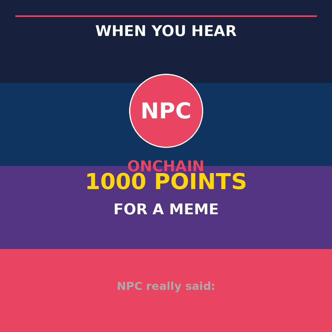 GerimisUdan's tweet photo. NPC onchain really said 'make a meme for 1000 points'... so here I am

The grind never stops when there is points on the line

@npconchain #NPCOnchain #Web3 #Airdrop https://t.co/8p1s6gfUfy
