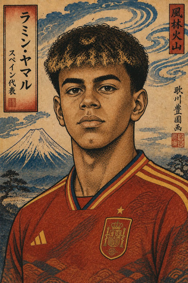 SnapKick_jp's tweet photo. 🏆World Cup final 注目選手をピックアップ❗️

〝神童〟『ラミン・ヤマル』

右サイドから左足で崩す天才ウイング🦵

ドリブル、創造性、決定力を兼ね備えたスペインの怪物候補。

18歳がこの大舞台で伝説を残すのか超期待✨

#Spain https://t.co/dIF8Nn1I85