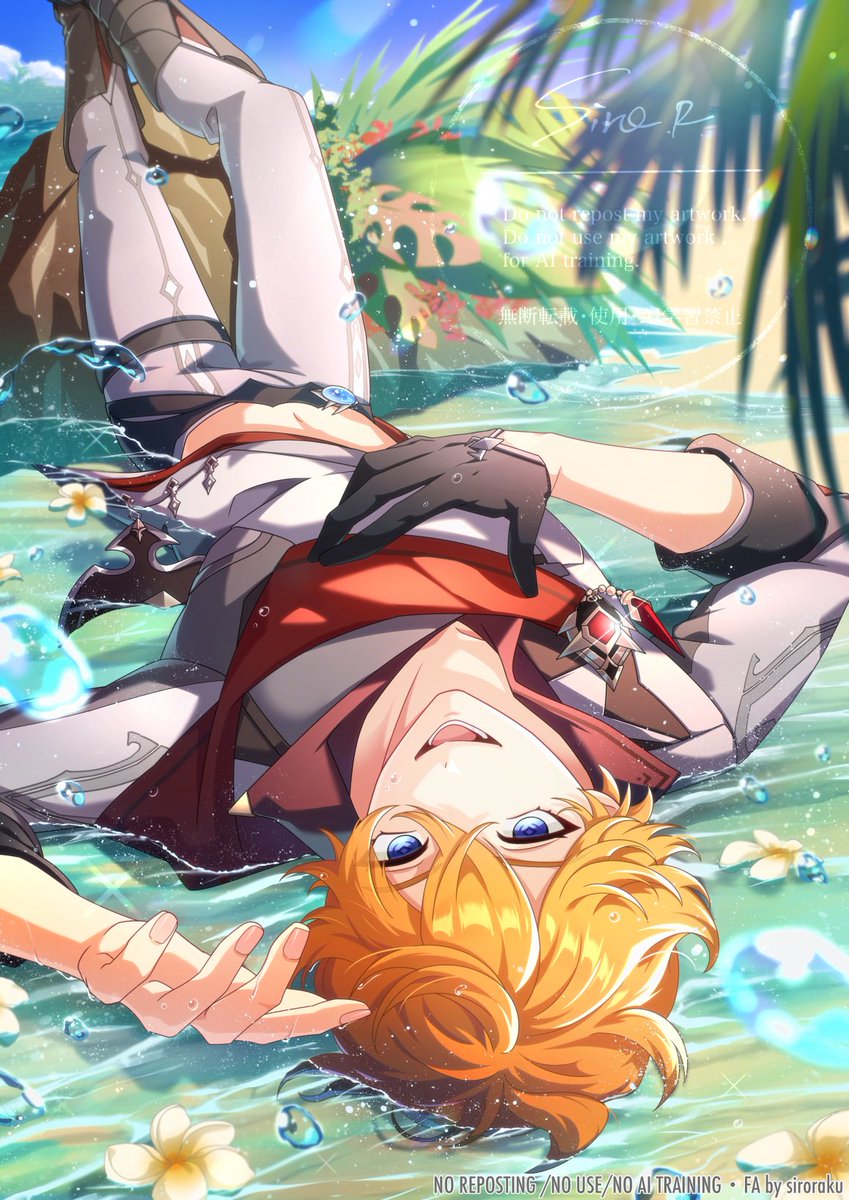 siroraku_nr's tweet photo. タルタリヤおめでとう！✨
#タルタリヤ生誕祭2026 https://t.co/TNRFqRO17y