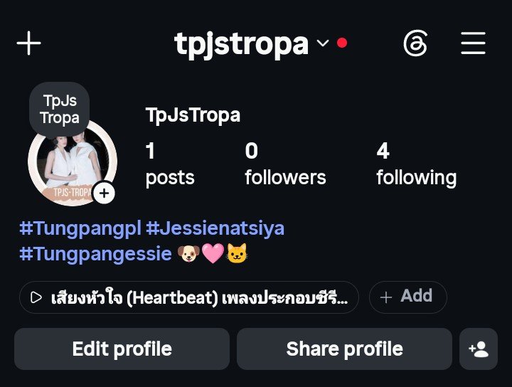 tpjs_tropa's tweet photo. TPJS-TROPA 🐶🩷🐱

TikTok: https://t.co/ebYm5wrhol
Instagram:
https://t.co/8a7VrlkBbt
Facebook: https://t.co/xSuwbBSH3N

#Tungpangjessie
#Tungpangpl 
#Jessienatsiya https://t.co/1SCtgoEsq0