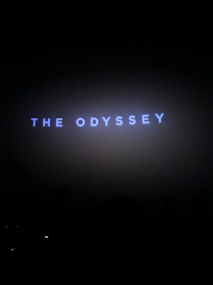 ElleMG888's tweet photo. Bought IMAX 70mm The Odyssey tickets last night for retail price. Shout out to the person who bailed on their friend group and sold them to me on OfferUp lol thank you!! #TheOdyssey https://t.co/LNmvjwRVH2
