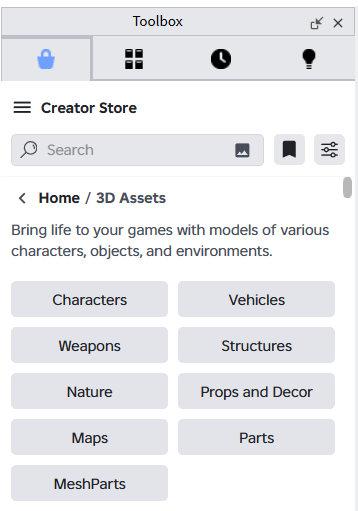 jamkittyjaw1's tweet photo. @Roblox cool studio update! love the part where trying to go to 3D assets in the toolbox literally softlocks it so you have to REOPEN STUDIO ENTIRELY now! its so cool! #robloxupdate #iloveroblox https://t.co/dF9k1Upwmw