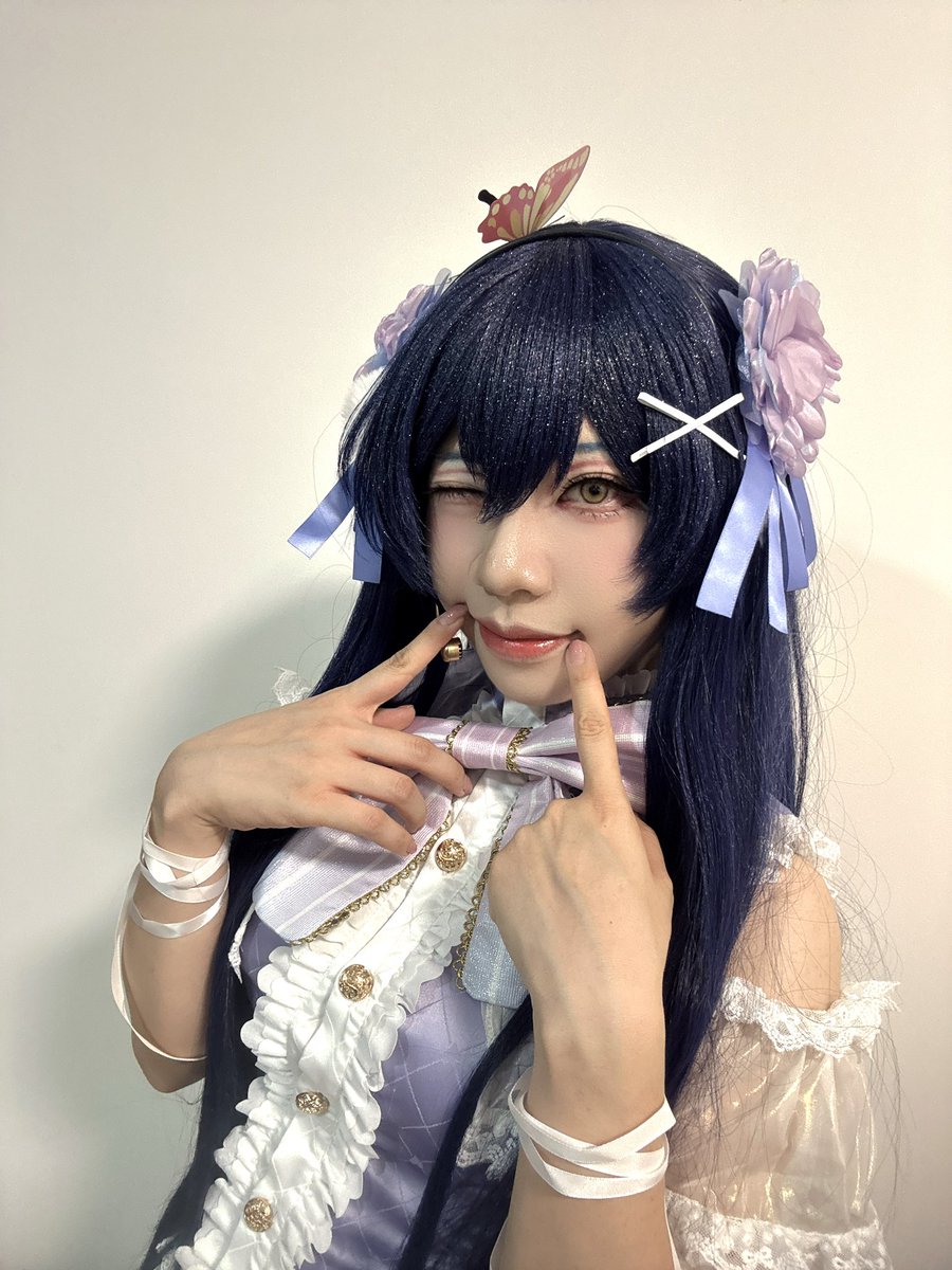 NanamiAki7733's tweet photo. 園田海未💙

#ラブライブ #園田海未 #UmiSonoda #lovelive #cosplay https://t.co/NFJhcZi1m5