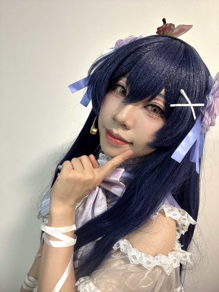 NanamiAki7733's tweet photo. 園田海未💙

#ラブライブ #園田海未 #UmiSonoda #lovelive #cosplay https://t.co/NFJhcZi1m5