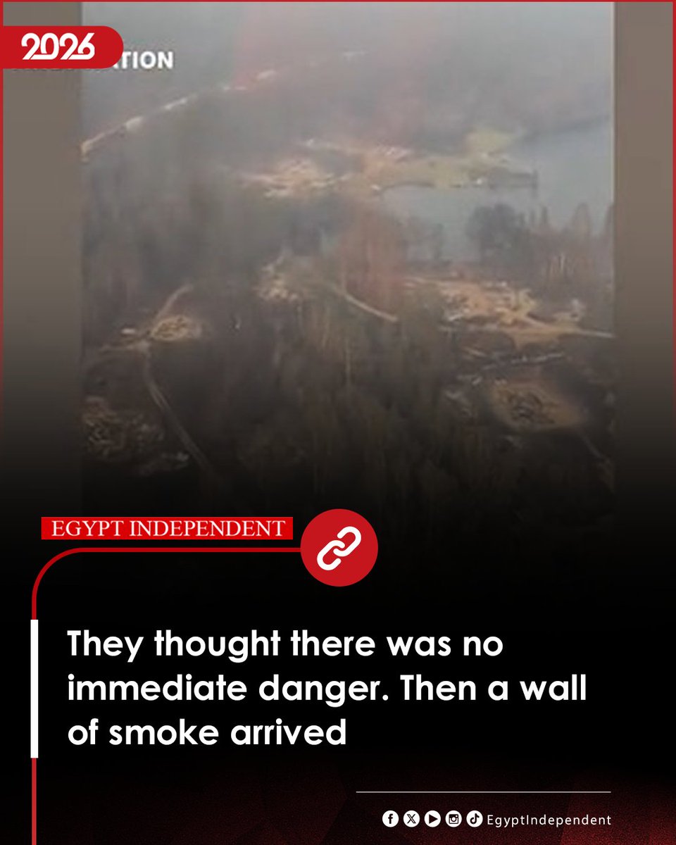 EgyIndependent's tweet photo. #AMAY | They thought there was no immediate danger. Then a wall of smoke arrived
#EgyptIndependent
https://t.co/pOHhy73nZ0 https://t.co/DLPi29jDKw