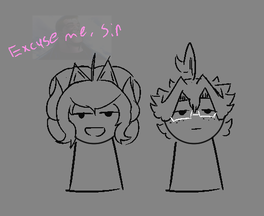 KTKNSFW's tweet photo. Funny insta-loss with @sherbetdraws  1/2 https://t.co/nuhwQiUh0g