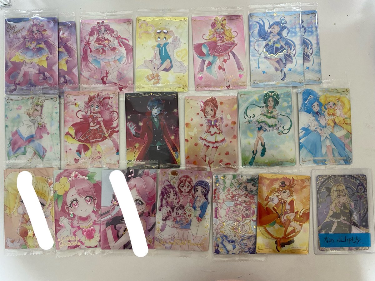 LhpUy_'s tweet photo. プリキュア ウエハース 交換

求 アルカナ・シャドウ＞＞エクレール
譲 画像内

♡ウィング開封済み
♡キミプリ集合上切れています
♡HRは条件の良い方優先

検索からでもお気軽にお声がけください♡ https://t.co/BokBi0ZoHi