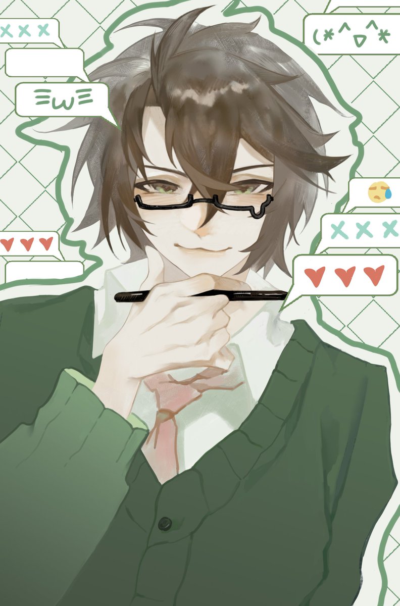 minbuuuu's tweet photo. 昨天涂完的冲天学长，，啊啊我在努力学平涂什么的，，���画好一点 https://t.co/sAj12x6xp9