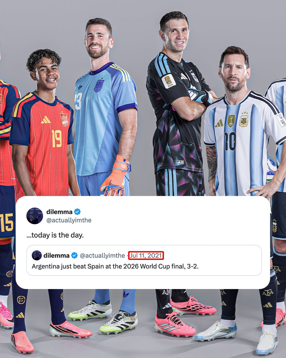 ESPNFC's tweet photo. One of the wildest predictions made 5 years ago has a chance to come true 😂

Oh, the scenes 👀 https://t.co/2xj7qWkNJB