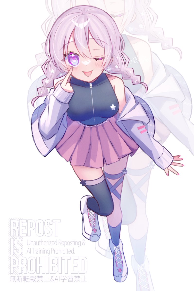 tsukizumikana's tweet photo. #三連休はフォロワーが増えるらしい
最近のうちの子イラストです！ https://t.co/q0tyfkO8jW
