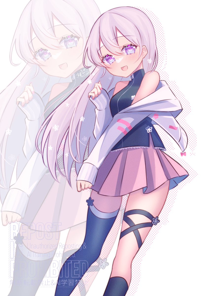 tsukizumikana's tweet photo. #三連休はフォロワーが増えるらしい
最近のうちの子イラストです！ https://t.co/q0tyfkO8jW