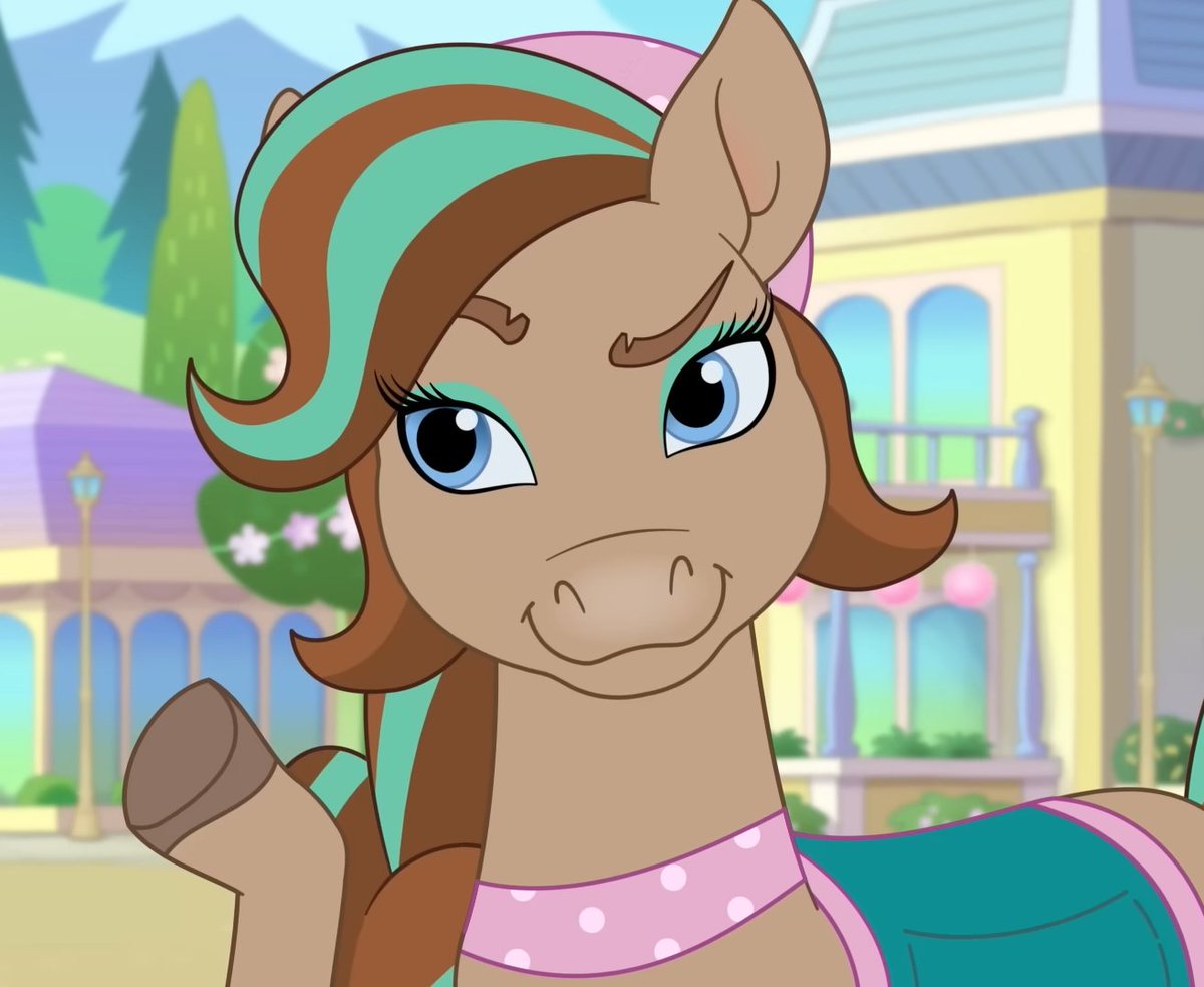 uotapo's tweet photo. 「MLP新作はもうちょっと馬っぽい見た目が良いなぁ」なんてポストを見かけた。

あるで。 https://t.co/npRO7SdrHY
