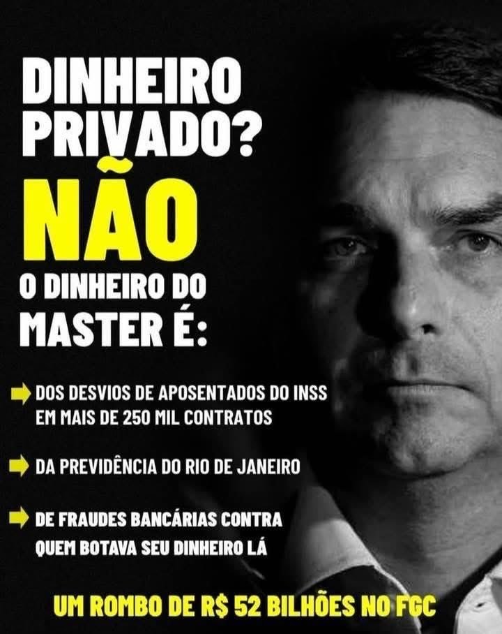 dmvieira's tweet photo. @FlavioBolsonaro Cadê os 61 MILHÕES roubados dos fundos de pensão do RJ? https://t.co/KjJggC1i1S