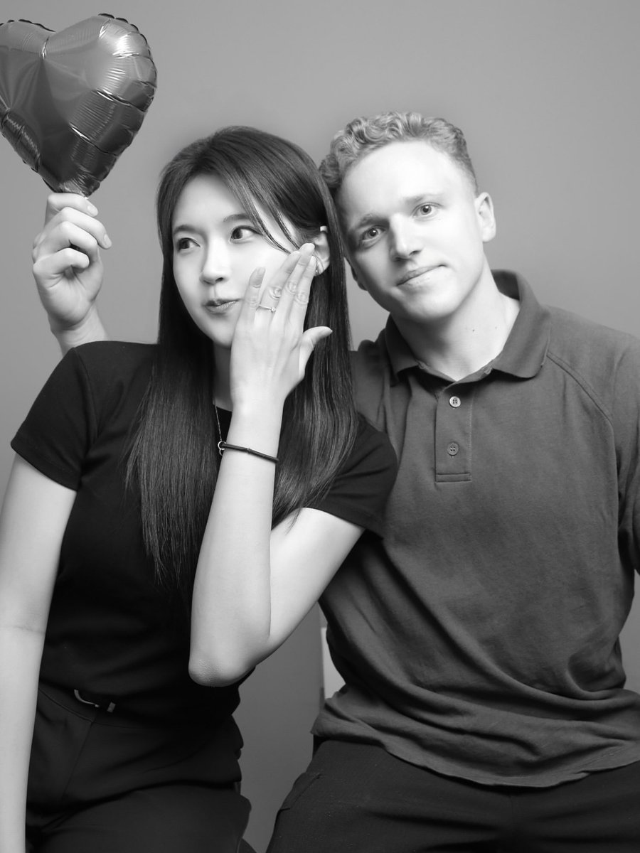 TeamMouat's tweet photo. Congratulations to Bobby and his partner Yeeun on their engagement! 💍🥂 https://t.co/OlGzwHDoU6