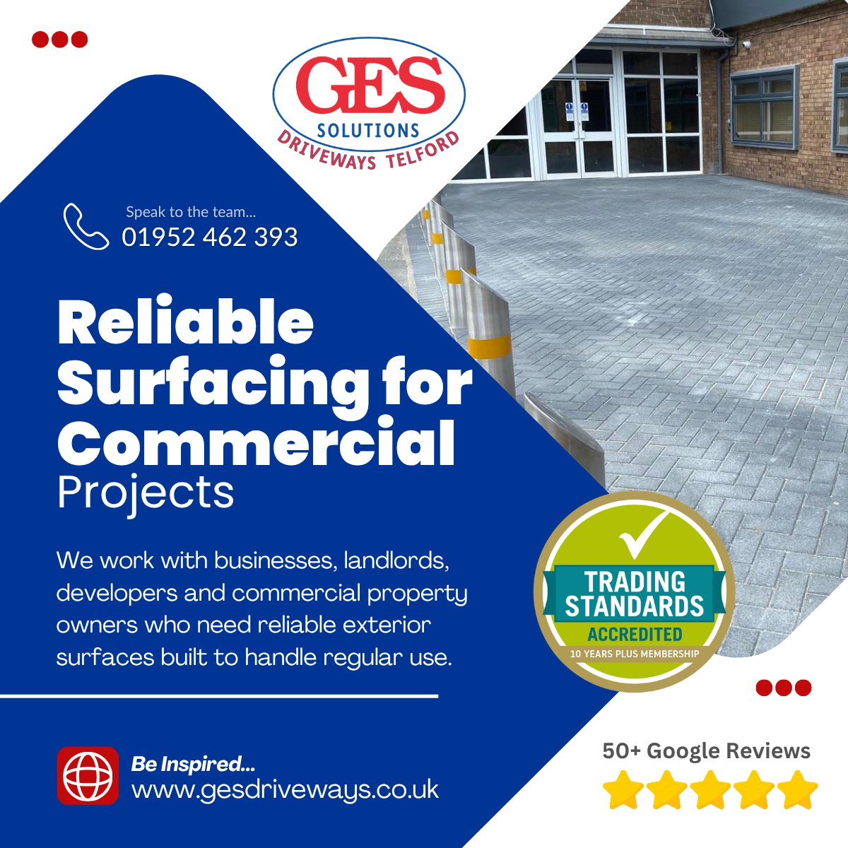 mawebdesign_uk's tweet photo. Commercial outdoor spaces need more than a good finish.
Request a quoteπ
π https://t.co/viZol8cfI2
π #GESSolutions #Paving #Driveways https://t.co/yBrPNAx0SR
