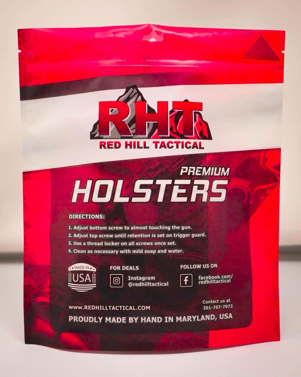 RedHillTactical's tweet photo. Something new is coming. After all this time, we decided that we needed new bags for the brand.
Do you own a company that wants to use RHT to produce your holsters. We can do co-branded items just for you.
#redhilltactical #madeinamerica #smallbusiness #uspsa #shooting https://t.co/817idNuFsh