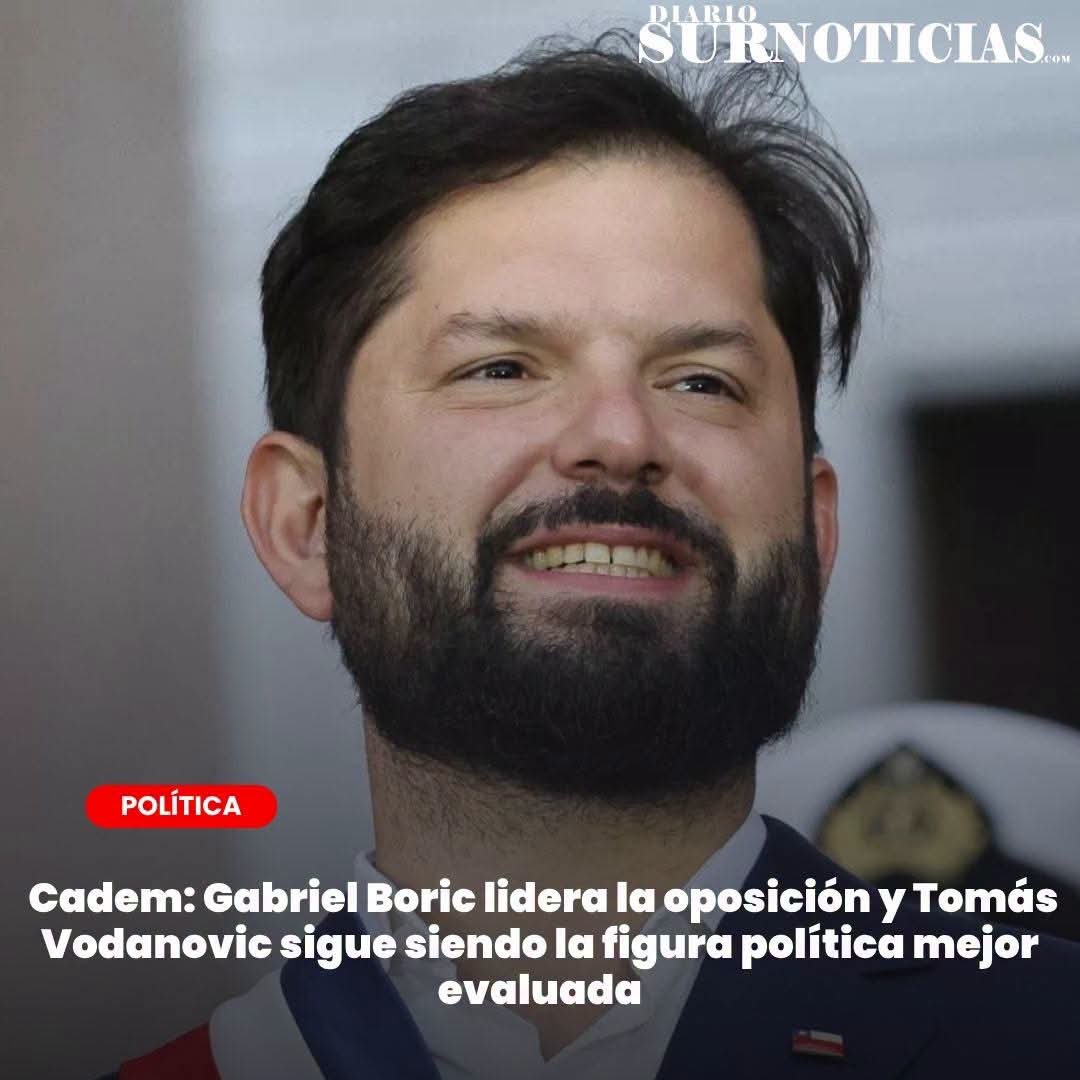 marce_amalia's tweet photo. ÚLTIMAHORA: La encuesta Cadem posicionó a Gabriel Boric como principal líder de la oposición y confirmó a Tomás Vodanovic como la figura política mejor evaluada.
❗‼️ Esto no puede ser verdad, nos están w*biando.. ‼️❗ https://t.co/6yvbFtBMu0