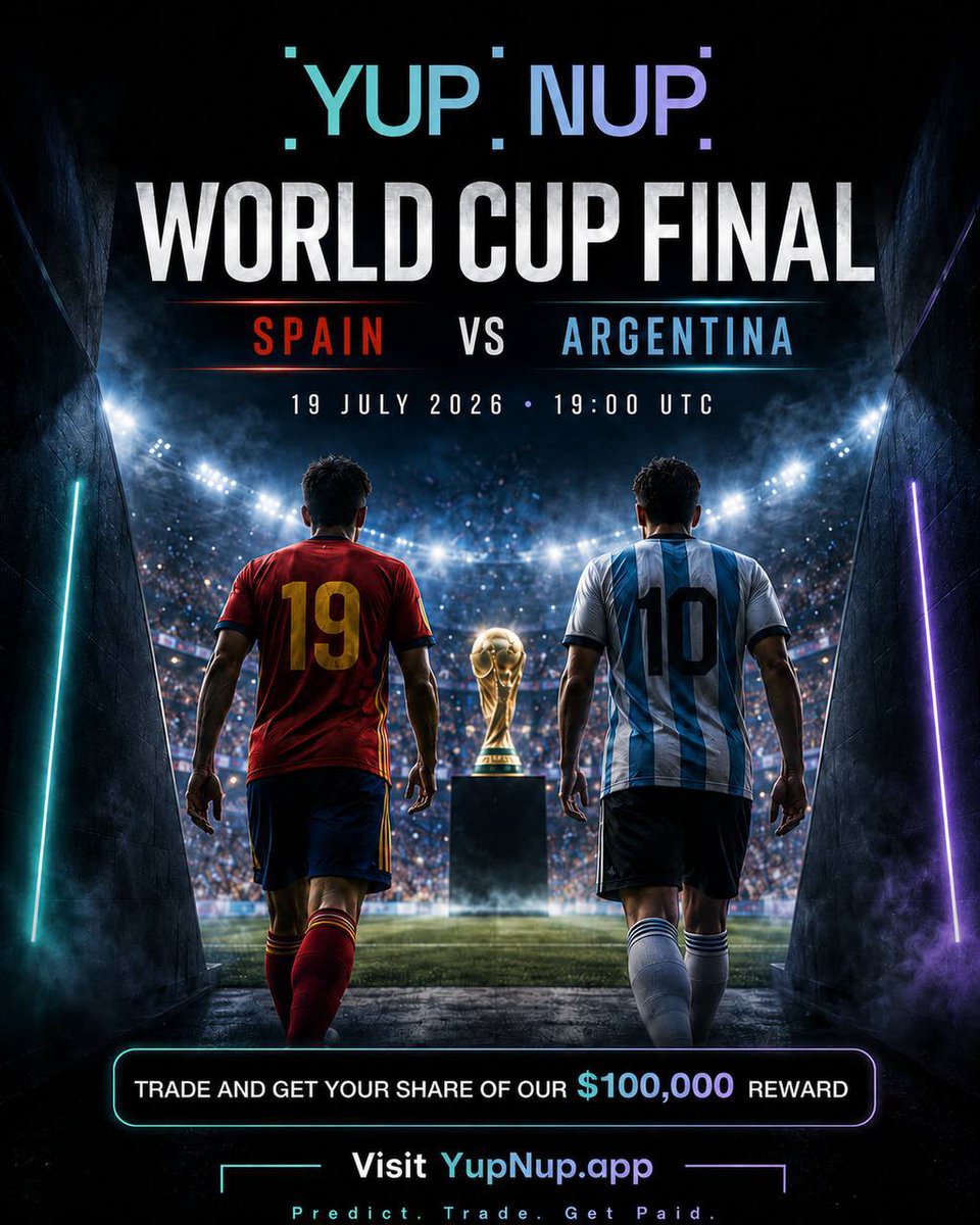 Cyberjoe19's tweet photo. Spain 🇪🇸 vs Argentina 🇦🇷 
BTTS
@YupNupApp

Click on the link to trade: https://t.co/zZGlmbFb7j

Register below and get 100%bonus on your first deposit
🔗: Referral link : Referral link : Referral link : https://t.co/7dLIspbixQ https://t.co/6y6Or3GmjC