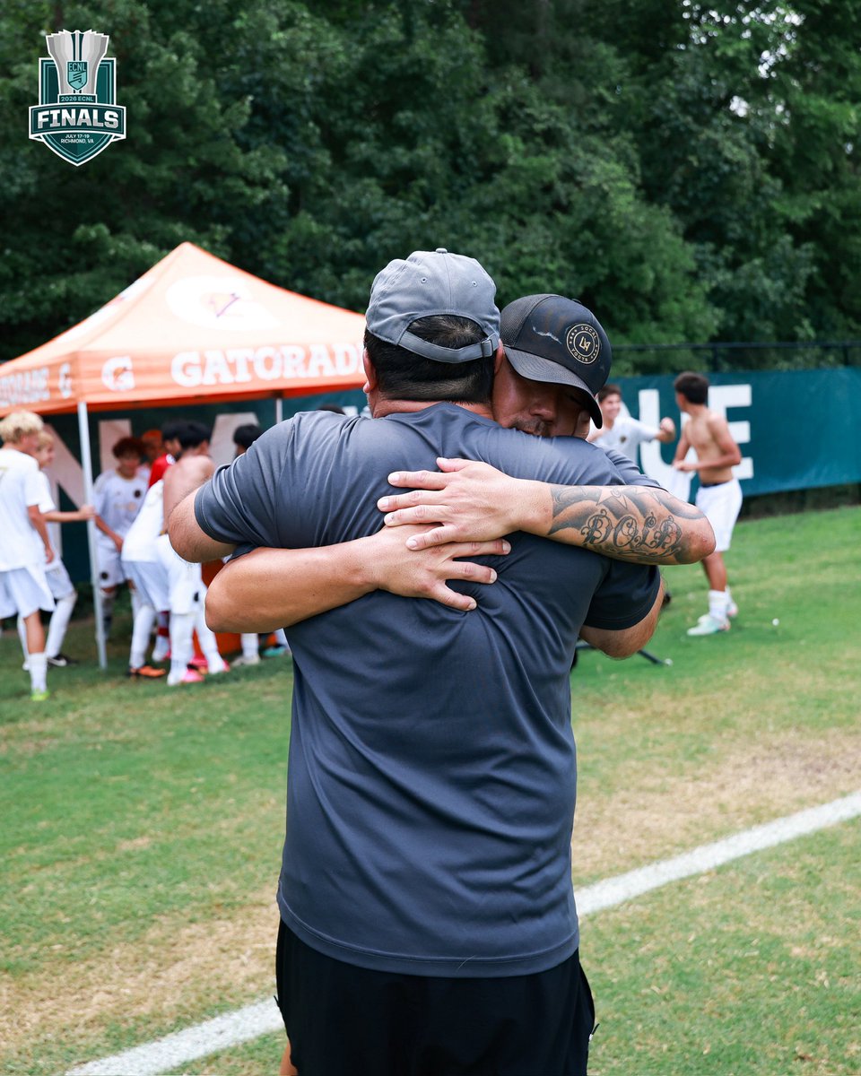 ECNLboys's tweet photo. @LAFC_SoCalYouth claim the 2026 ECNL U14 National Championship 🏆

Flying the trophy home to the City of Angels.

#ECNL #Finals https://t.co/oGesA9cYV6