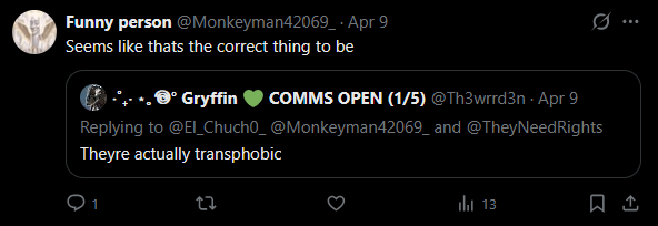 Doomed70's tweet photo. @Monkeyman42069_ @8hdddd @racheltalks1999 @opal_galaxies its whatever tho bro im not gonna keep arguing with a dude that thinks its okay to say ts https://t.co/3zUeUXJGDK