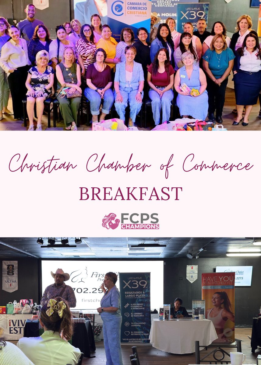 fcps_champions's tweet photo. Thank you to the Christian Chamber of Commerce for inviting FCPS to your breakfast
We're grateful for the opportunity to connect with fellow Christian leaders, share our mission, and be encouraged by a community committed to making a difference. https://t.co/BFhNGVVi6p