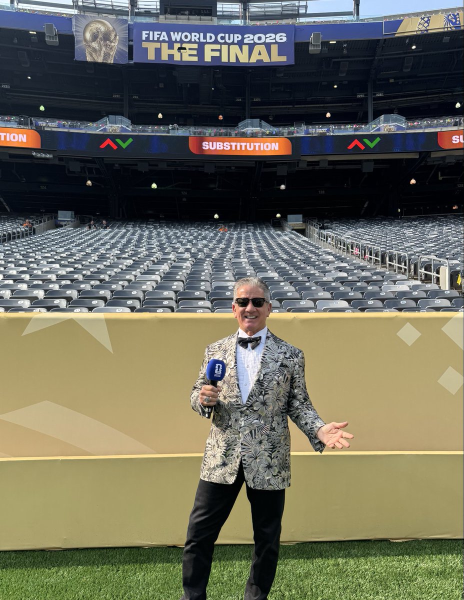 brucebuffer's tweet photo. 🗣️🎙️ The Calm Before The Storm When @Michael_Buffer &amp; I Announce The Opening Of The 2026 FIFA World Cup Finals Championship Game ⚽️🏆Between Argentina 🇦🇷 &amp; Spain 🇪🇸!!! https://t.co/4b5dqTNF87