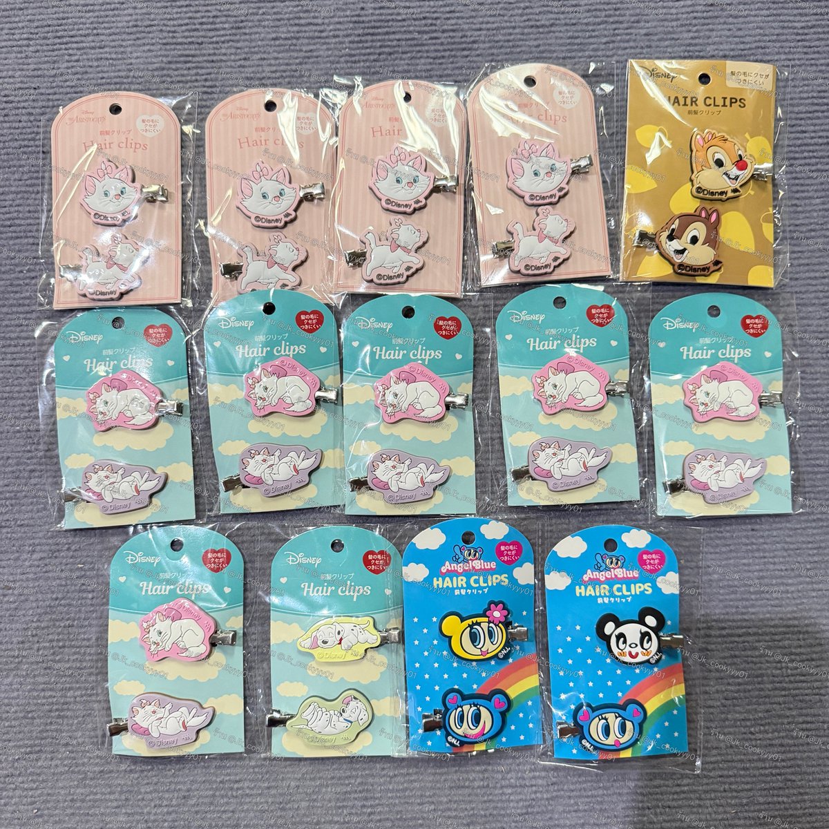 JkCookyyy01's tweet photo. @JK_cookyyy01 ♡ พร้อมส่ง กิ๊บ Disney ของแท้ ♡
♡ แมวมารี ชิปมัง 
♡ คู่ละ 50 บาท
♡ ของแท้
📮 ems 40
📲สั่งซื้อทัก LINE OA
#ตลาดนัดsanrio #ตลาดนัดซานริโอ้ #ตลาดนัดdisney https://t.co/s910ZuC2eT