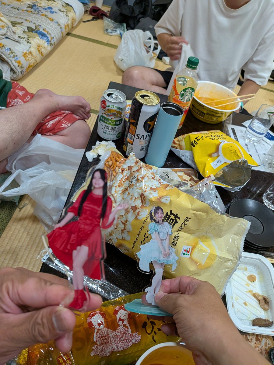 akio33akio's tweet photo. ポップコーンだよ。

#関ケ原唄姫合戦2026
#九州女子翼 https://t.co/kuzT0jK5hl