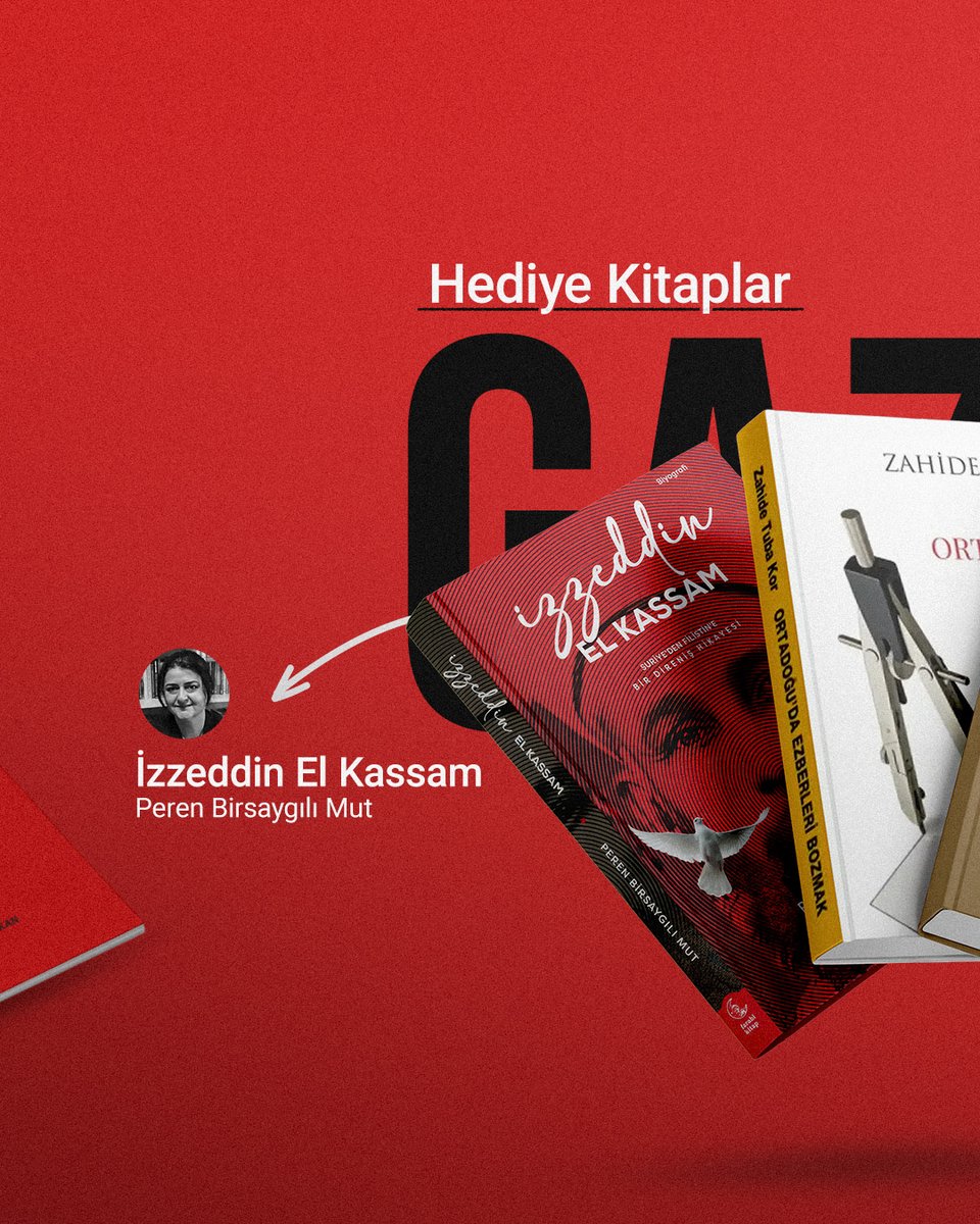 tashihdergisi's tweet photo. 30 Temmuz'a kadar gelen yıllık abonelerimize 3 önemli eser hediye.  

Tashih ile birlikte; 
-Zahide Tuba Kor'un yeni kitabı Ortadoğu'da Ezberleri Bozmak (@ztkor)   
-Selim Sezer'in Levant'ta Dönüşüm Çağı(@selimsezer82)  
-Peren Birsaygılı Mut'un İzzettin El-Kassam biyografisi okurlarımıza hediye. (@PerenMut)  

İndirimli fiyatlarımızdan ve kampanyamızdan faydalanmak için şimdi abone olun.  📖Abone olmak için: https://t.co/KOhHVHtdZs