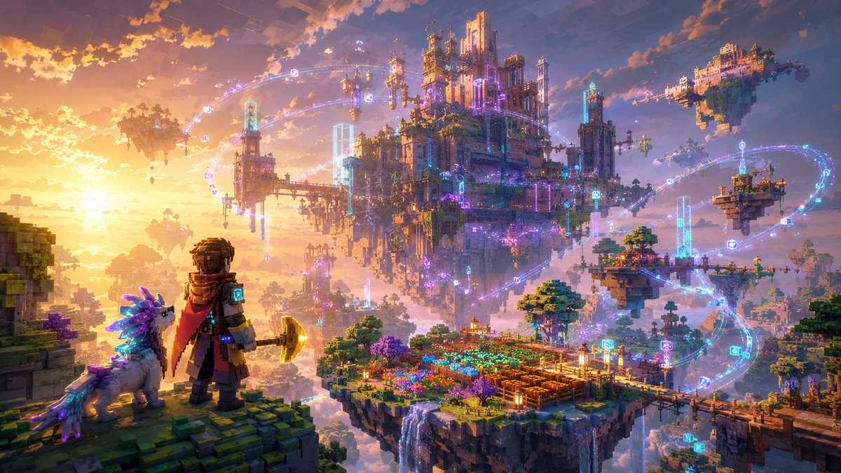 cryptocris88's tweet photo. Millions of players spend years building digital worlds.

What if the rarest creations, tools and environments could become persistent digital assets?

Not just content inside a company database.

But programmable creations with:

– ownership
– history
– upgrades
– utility https://t.co/51RDevY8jm