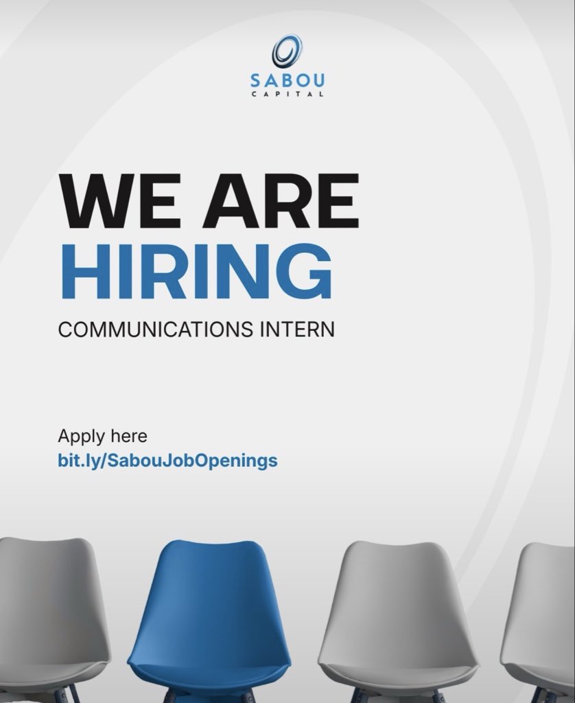 EemanBintSulaym's tweet photo. Sabou Capital is hiring a remote comms intern.

https://t.co/RXIs3Wn9bU

Who is applying for this ? https://t.co/envJfrFPe4